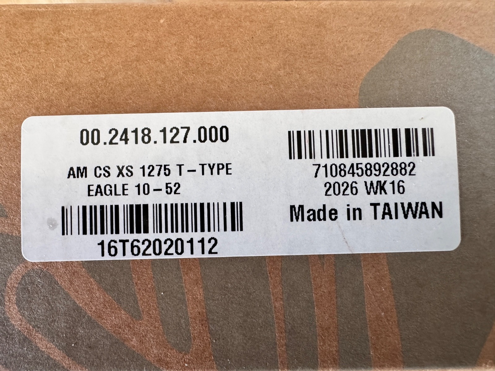 SRAM GX Eagle Transmission XG-1275 XS T-Type Cassette 10-52T NEW