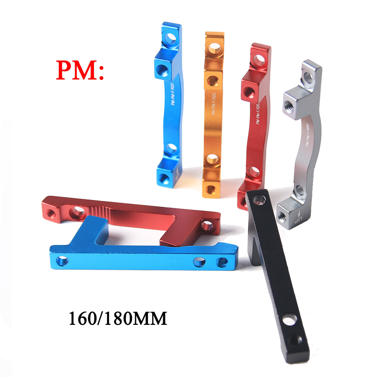 PM/IS Disc Brake Adapter 180/203mm MTB/Road Bike Bicycle Front Rear Rotor Adapto