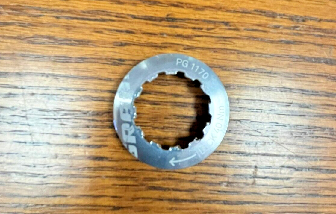 NOS-SRAM Cassette Lockring PG-1170-11 Speed-11 Tooth smallest