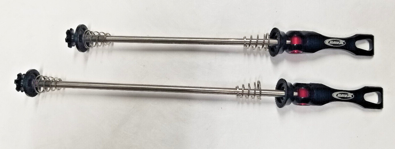 XRD Titanium Quick Release Skewer set Road black red 48 grams USA seller