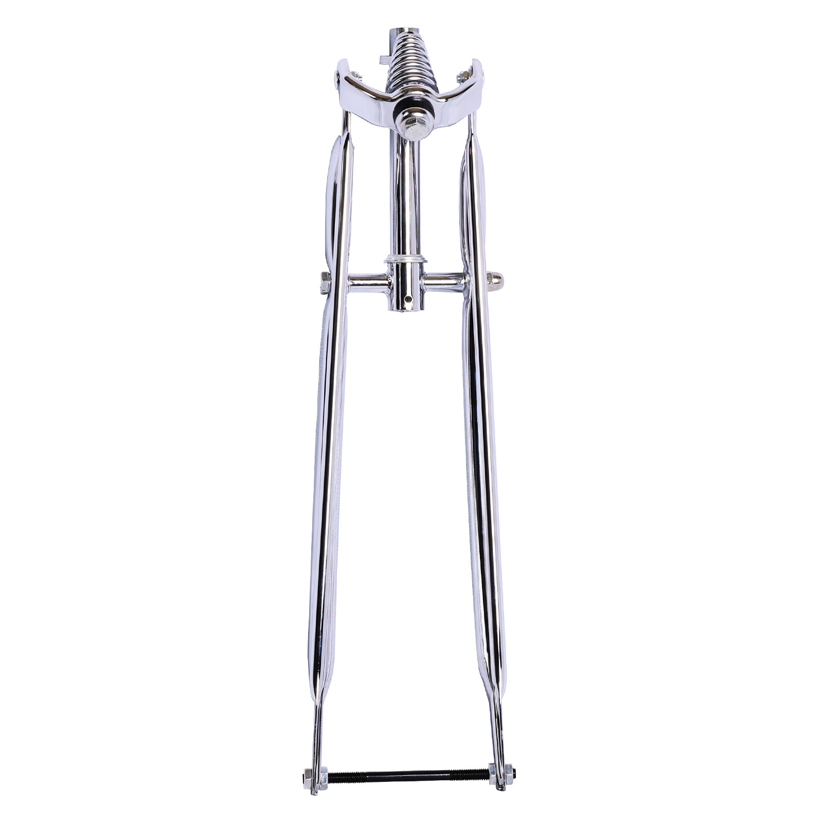 Tracer 1” Steel Springer Bike Fork Threaded for 20*3.0 FAT Tire Coaster Brake