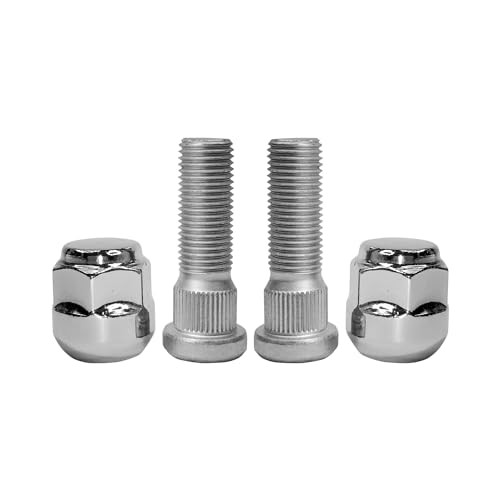 M14x1.50 Chrome Wheel Lug Stud Nut Set Compatible with 2009-2021 Honda 4PCS
