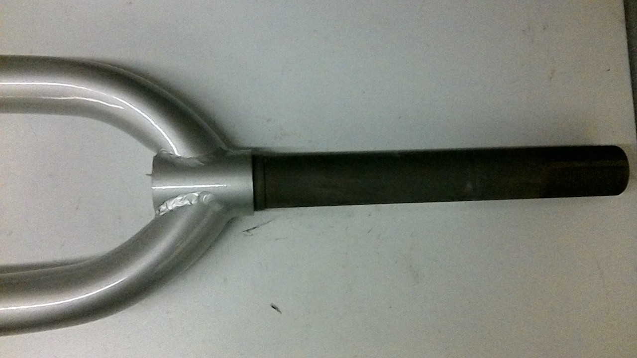 CRUISER STYLE UNICROWN FORK 24″ 22.2-MM SILVER
