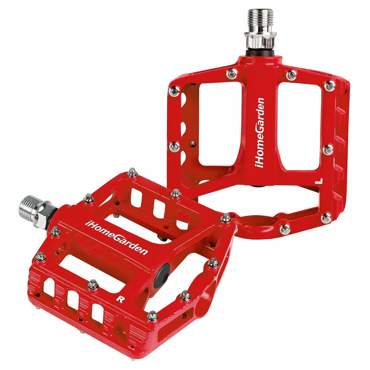 Mountain Bike Pedals Aluminum Alloy Sealed Bearing Flat Platform Bicycle Pedals