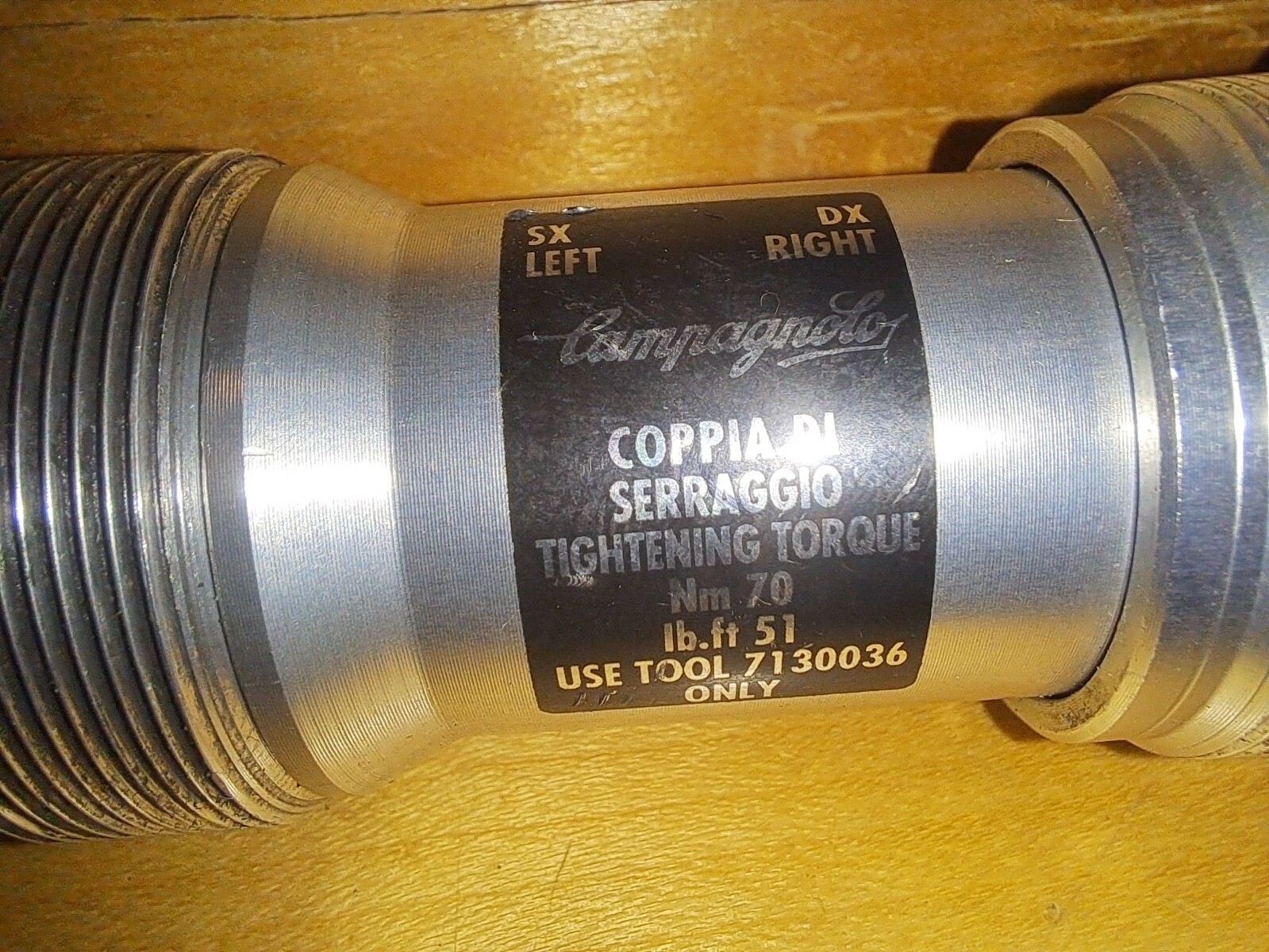 Campagnolo Chorus Sealed Bottom Bracket / 111mm / 1.370x24t