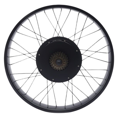 26″ Rear Hub Motor LCD E-Bike Electric Bicycle Conversion Kit Fat Tire 48V 1500W