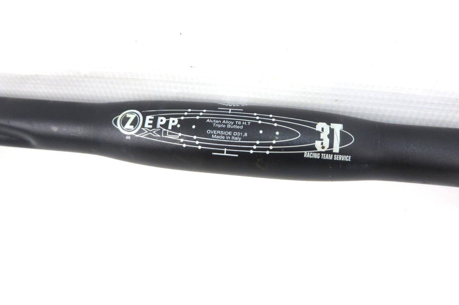 3TTT ZEPP XL DROP HANDLEBAR Aluminum 460mm 31.8mm 230g Black