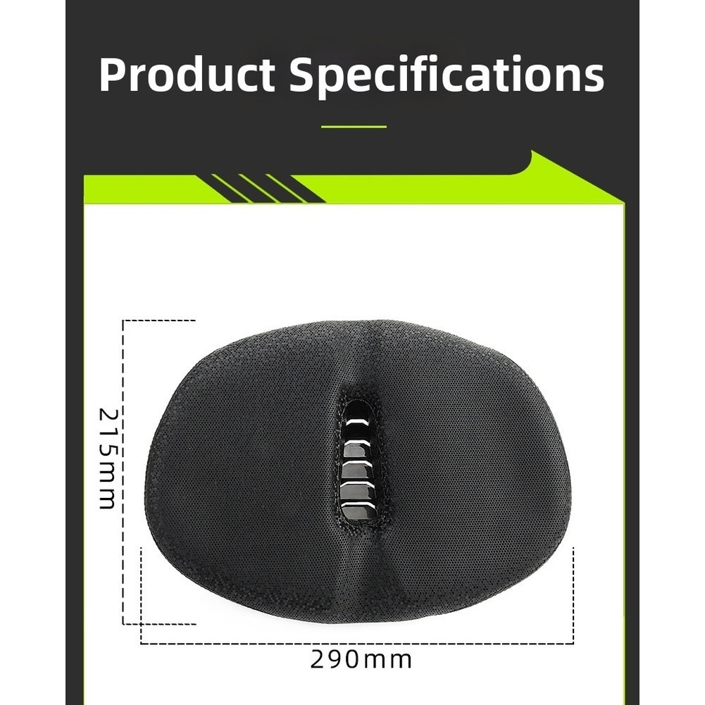 For City Bike Saddle with 290mm Length 215mm Width for Folding E-Bikes