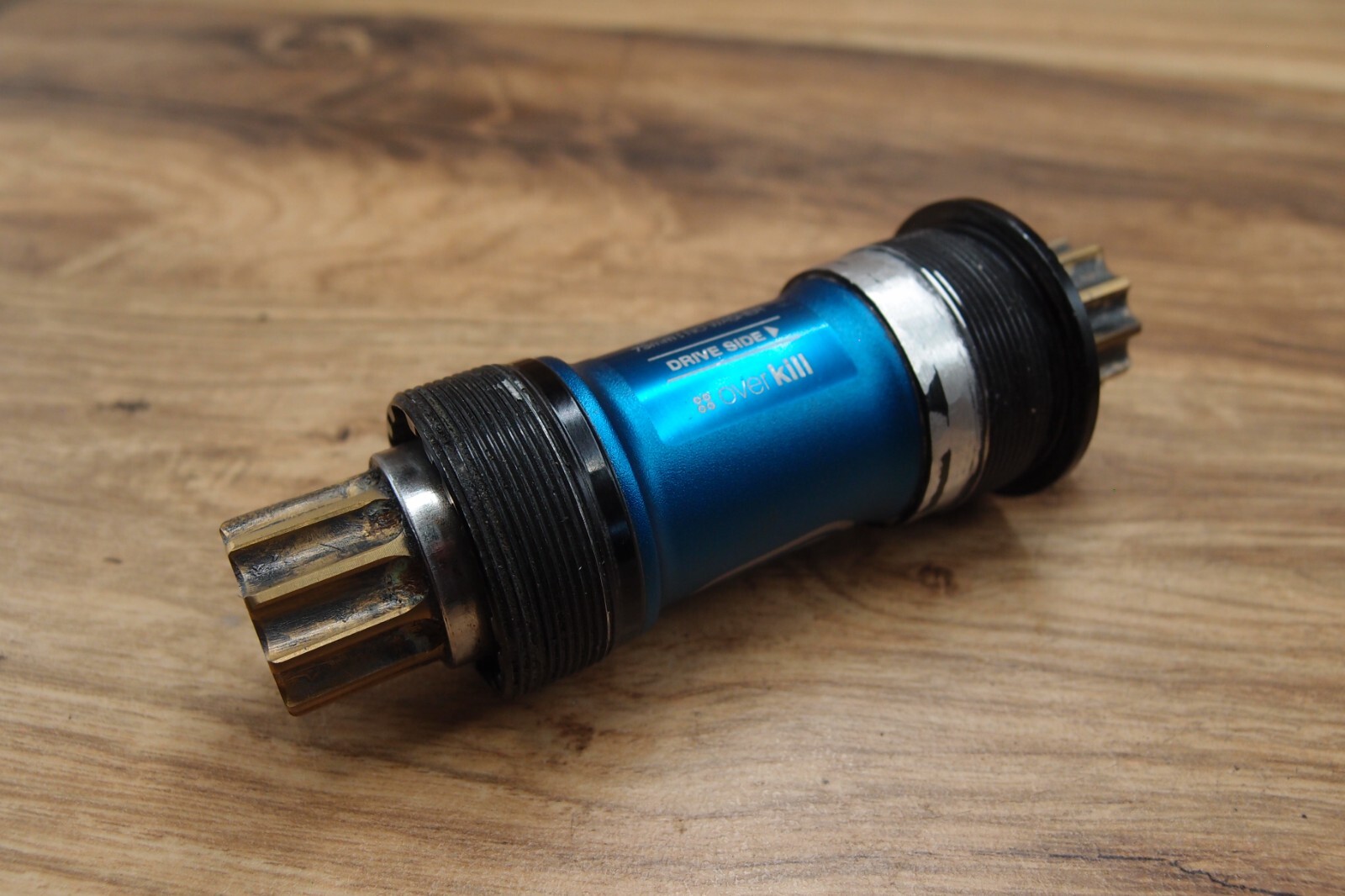 MTB bottom bracket Crankbrothers Overkill Cobalt Titanium BSA 113 mm