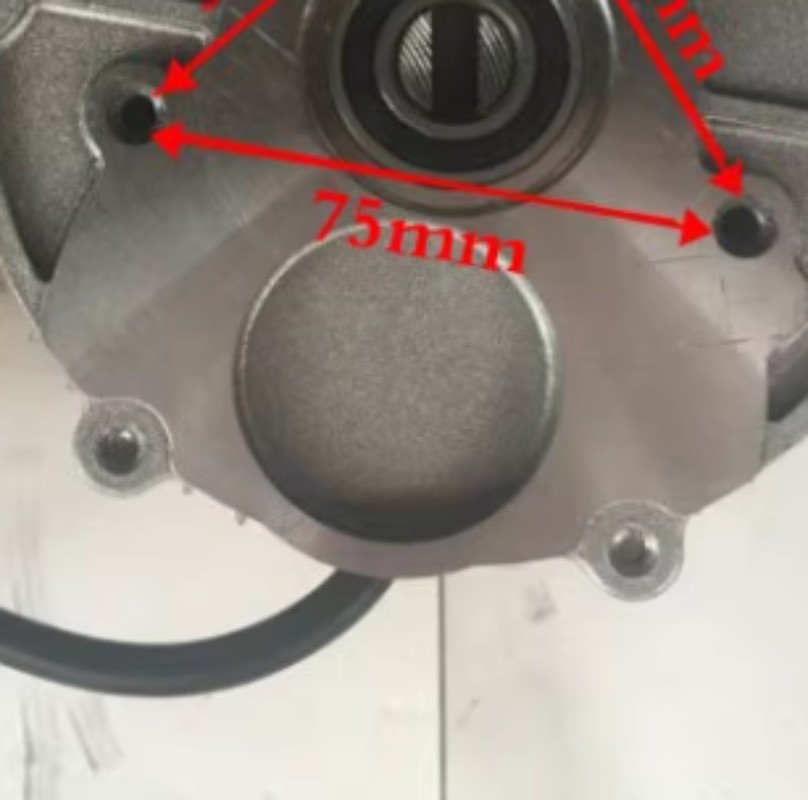 1418HQF 500W DC 48V 60V Brushless Motor Bicycle Motor Without Differential Gear
