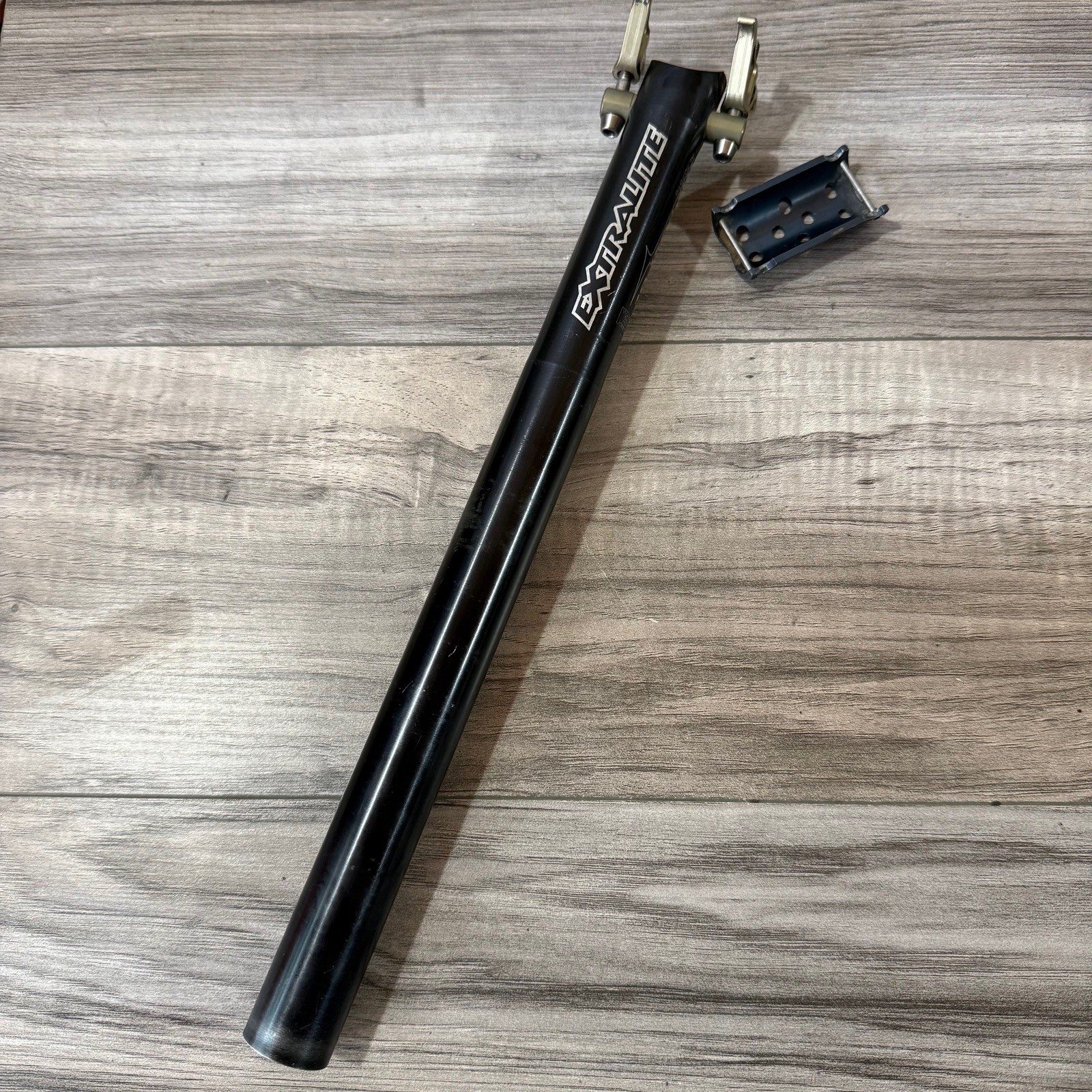EXTRALITE Seatpost 27.2 350 Ultralight MTB Zero 0 Setback 152g
