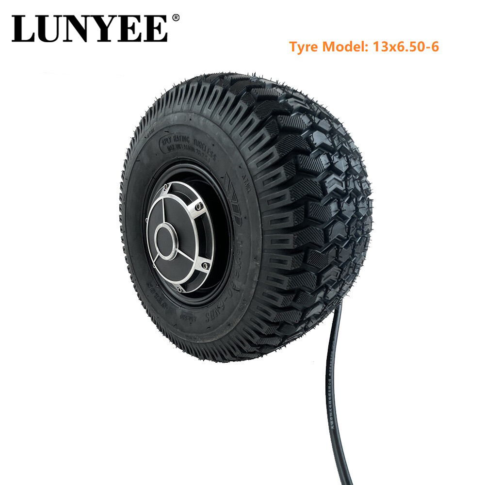 LUNYEE 13inch Hub Motor 2000W 48V 60V 72V Scooter Motor Wheel 50N.m Speed Motor