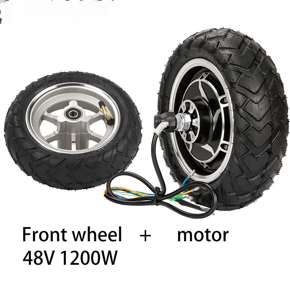 10 inch Hub Motor Kit Ebike Scooter 48V1200W Electric Motorcycle Motor Set