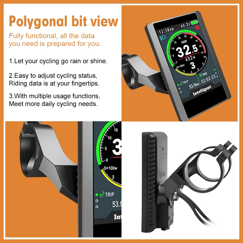 BaFang 850C Color LCD UART 5Pin Female BBS01B/BBS02B/BBSHD Conversion Kits