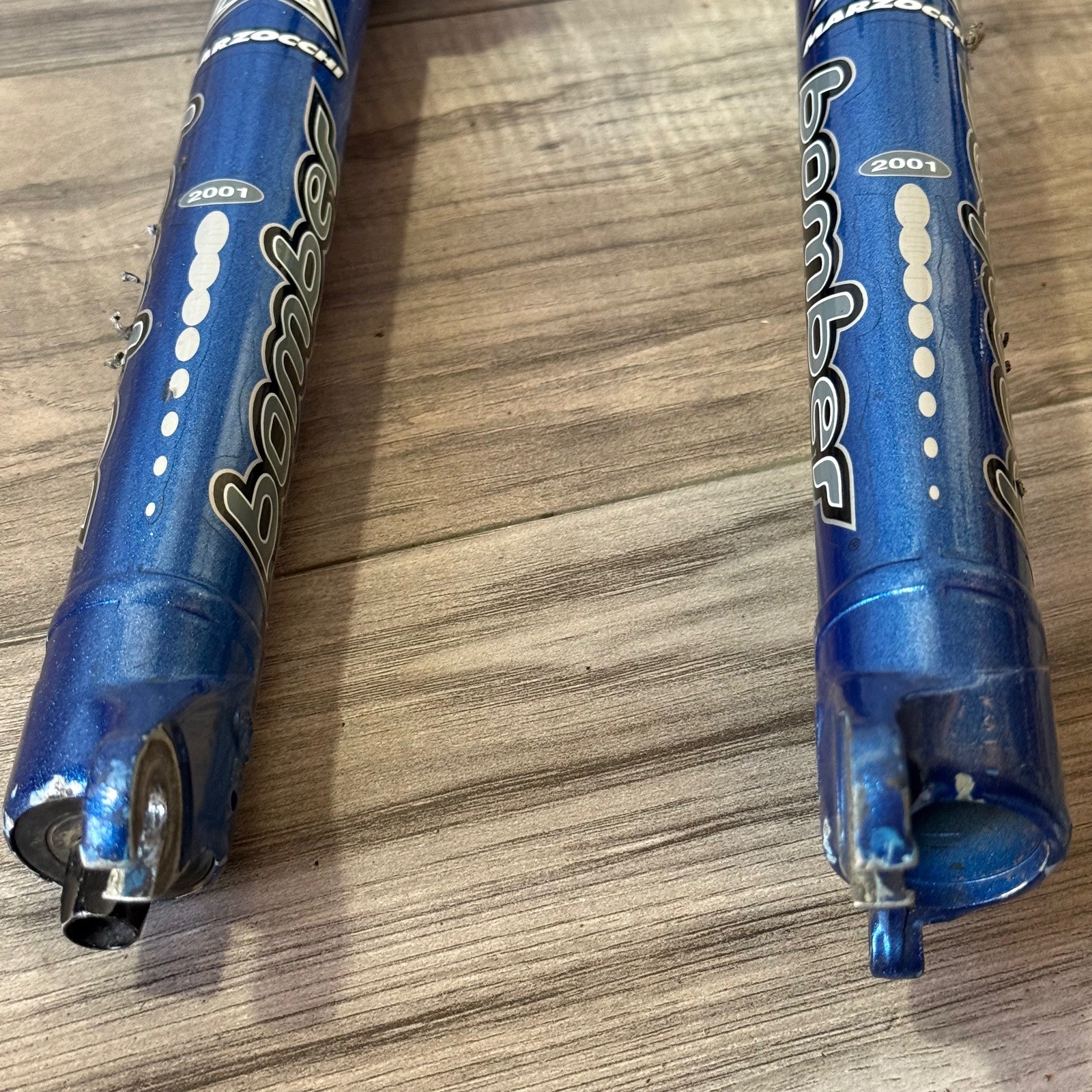 Marzocchi Z4 Bomber 2001 Air Fork Rim & Disc Brake 1 1/8 173mm Rim & Disc Blue