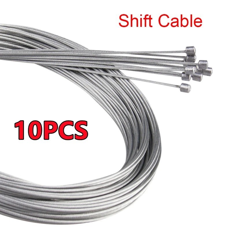 2M Bike Brake & Shift Inner Cable Set for MTB Road Fixed Gear Bicycle