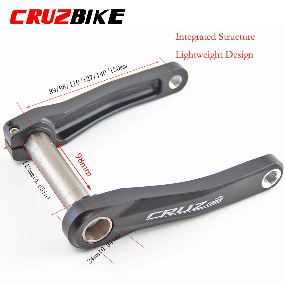 Bike 89/98/110/127/140/150mm MTB Child Bike Crank Kids Folding Bicycle Cranksets