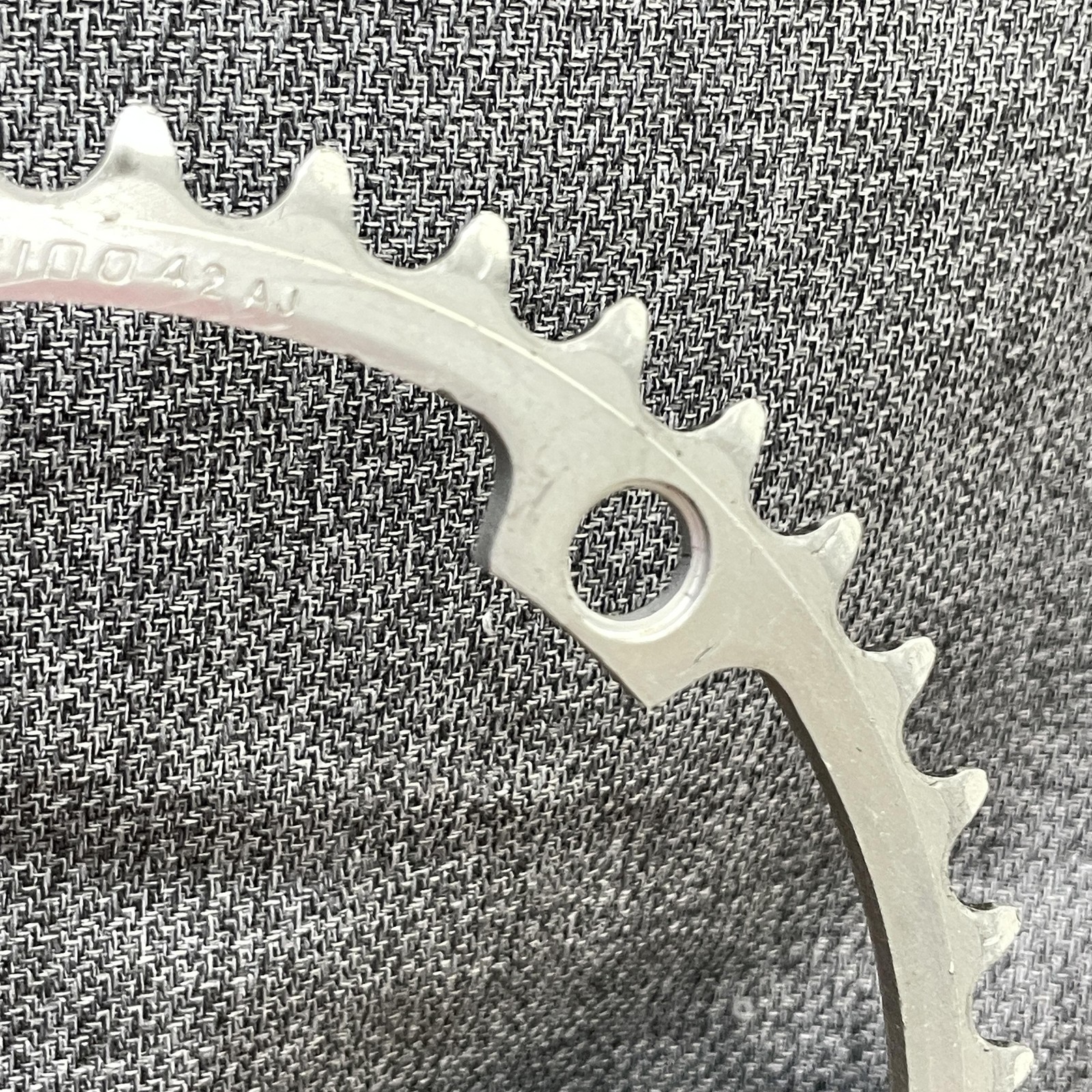 Vintage Sugino Chainring 42T 144 BCD 5 Arm 42 Silver Road Bike Alloy AJ