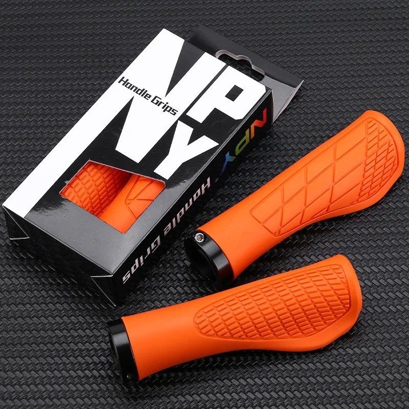 Bike Grips Rubber Mountain Bicycle MTB Handlebar Ergonomic Cycling Lock