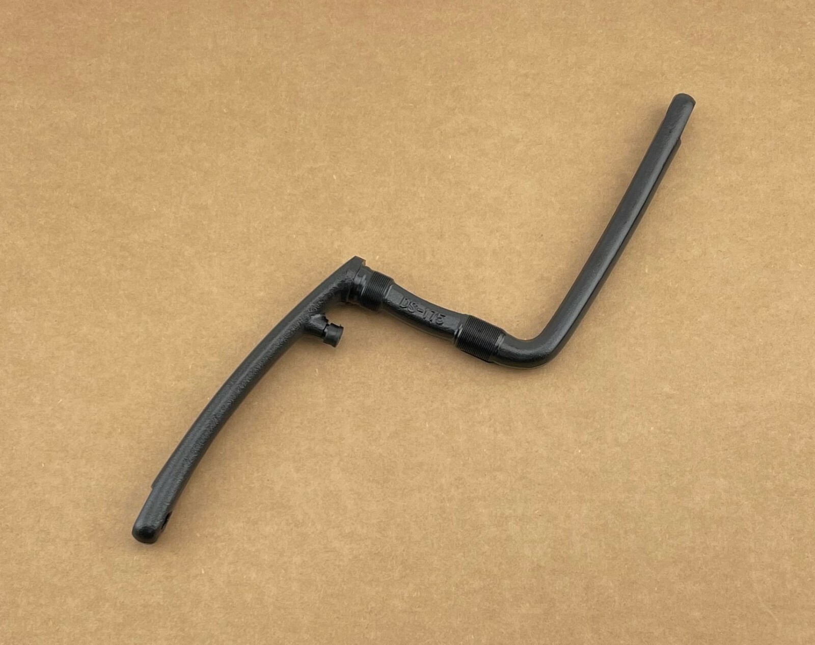 175MM 6.89″ BICYCLE STEEL ONE PIECE BIKE CRANK BLACK