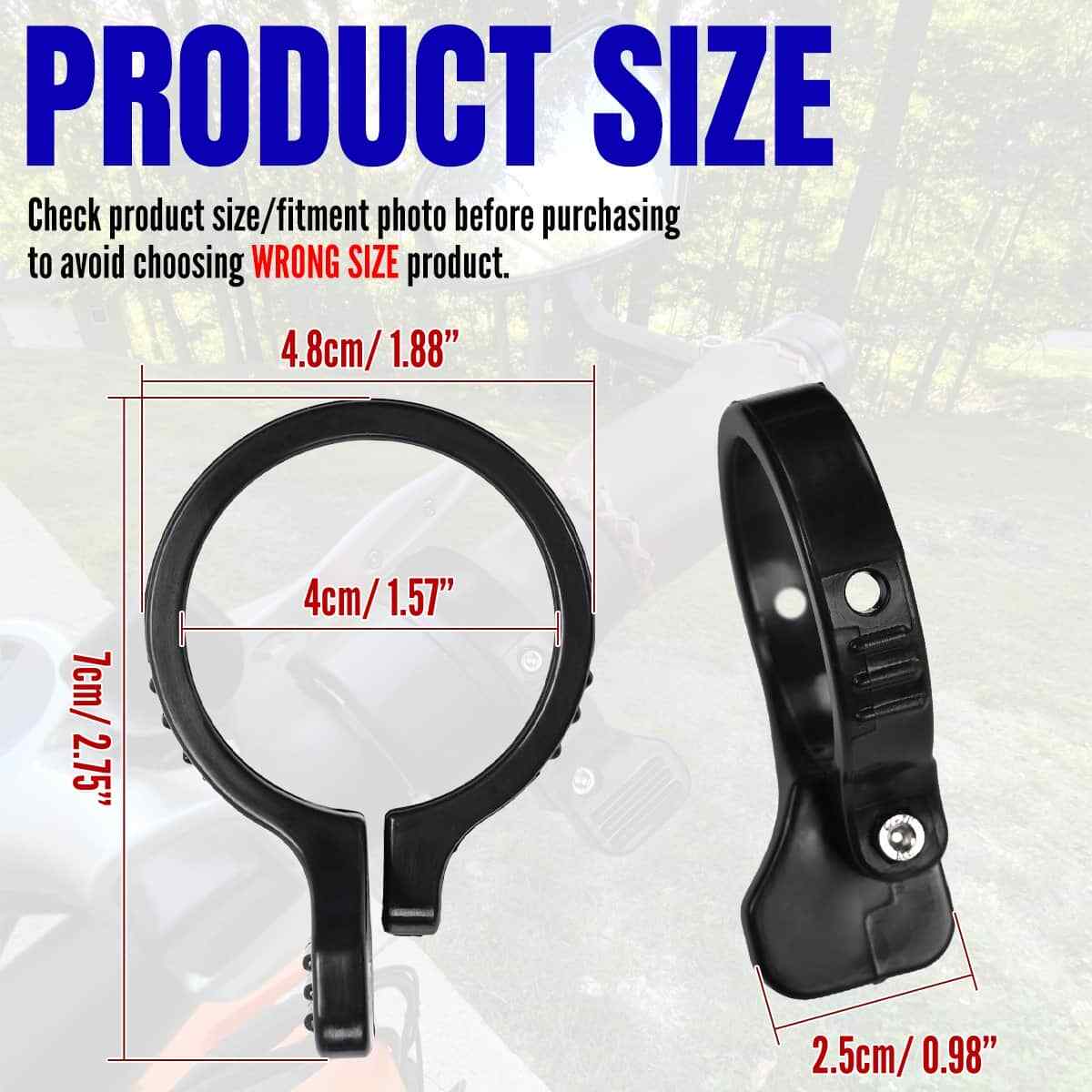 eBike Thumb Throttle Adapter Black For RAD For Himiway For Lightni For Proudy U