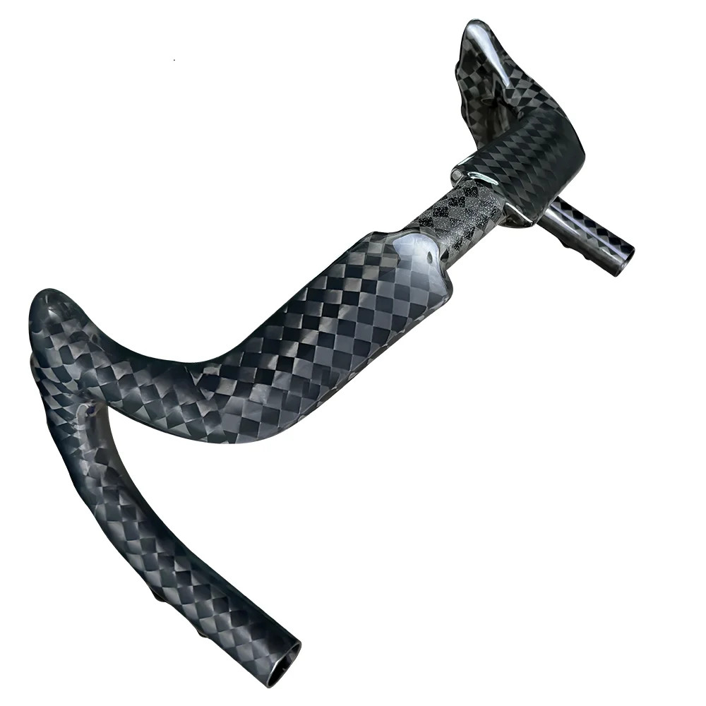 Carbon Track Bicycle Drop Bar Bike Handlebar Length 31.8-325/345/365/385/405MM