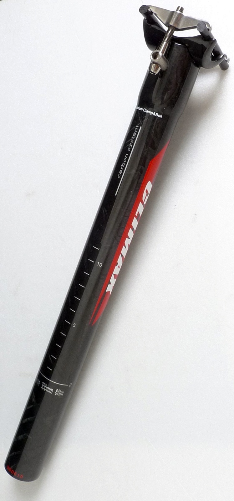mr-ride 135g,30.9×350 Climax SP02C UD gloss carbon Seatpost Black for Giant Bike