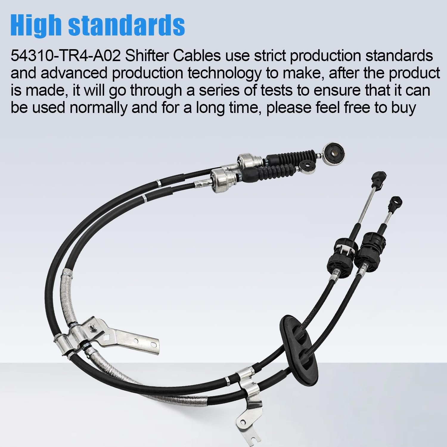 54310-TR4-A02 Shifter Cables Compatible With Honda Civic Si 2.4L L4 2012 2013 20