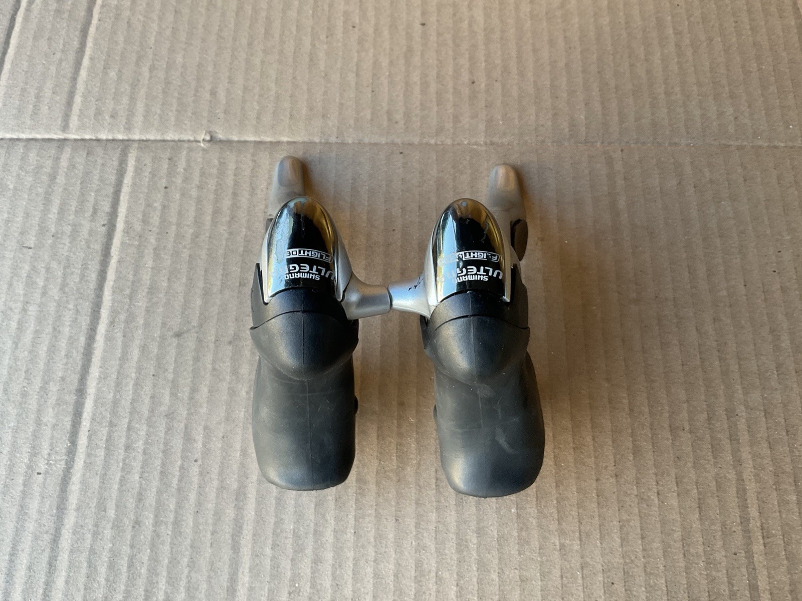Shimano Ultegra 6500 ST-6500 Shifters Set Right And Left Nice 9 Sp Nice
