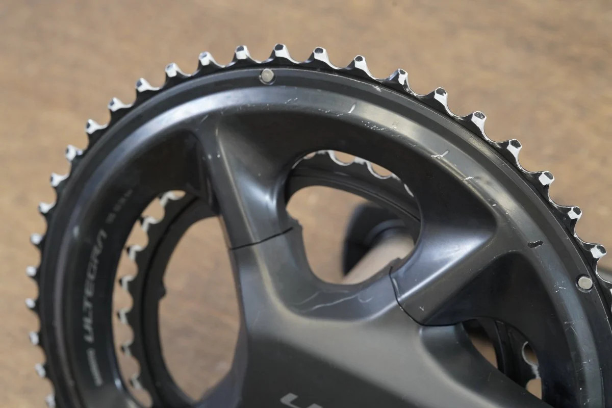 170mm 52/36T Shimano Ultegra FC-R8100 11 Speed Crankset 8100