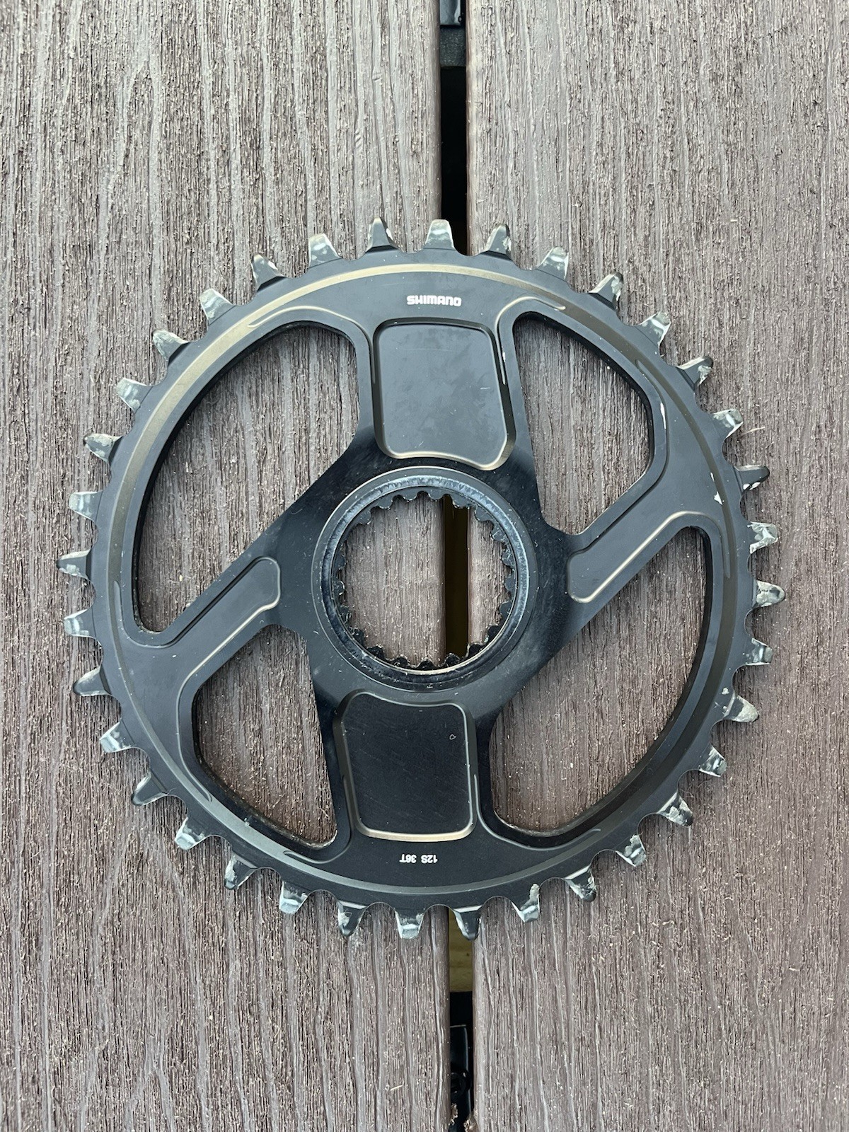 Shimano SM-CRM85 36T Direct Mount MTB Chainring Aluminum Black