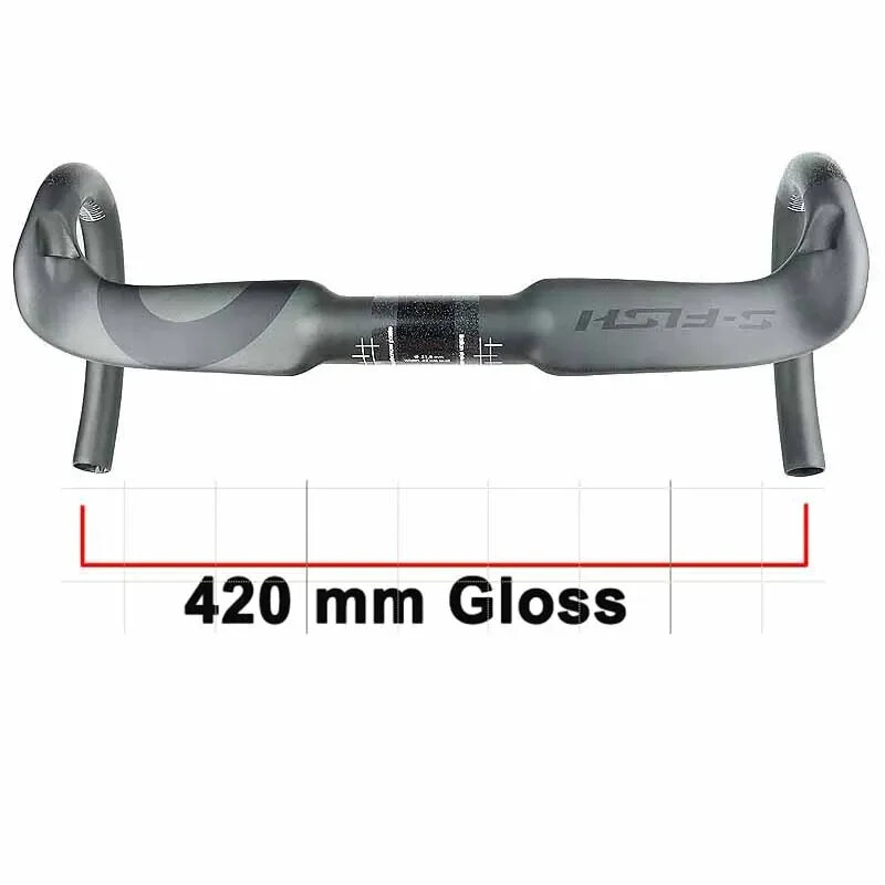 Full Carbon Fiber Road Bike Handlebar Matt/Gloss 31.8*380/400/420/440mm
