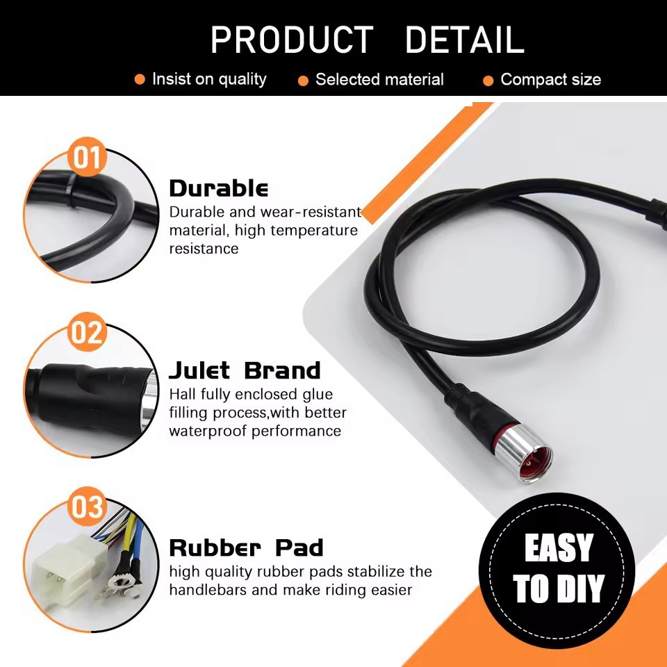 11 Pin E-Bike Cable Conversion For Bafang G062 G060 G090 750W/1000W Hub Motor