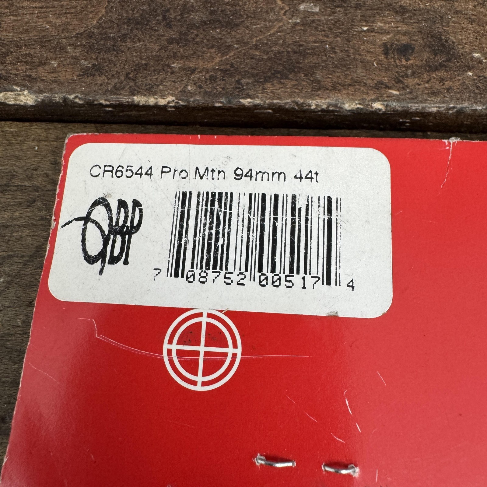 Vintage QBP 44T Chainring 94 BCD 5-Arm NOS Silver Aluminum MTB USA 44 Tooth