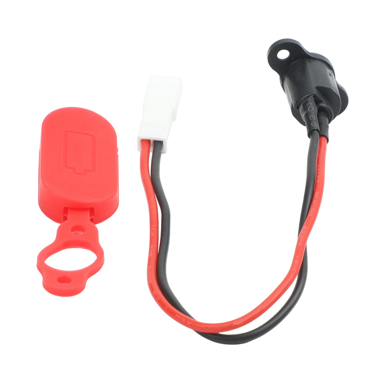 Electric Scooter Accessories Charging Port for For m365PRO Model with Cover