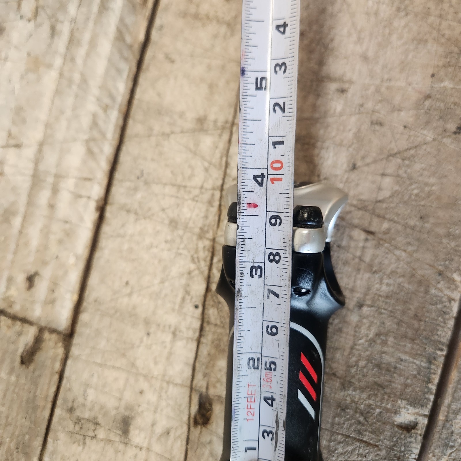 Bontrager Race X Lite Stem 80mm 31.8mm Clamp 1-1/8” Threadless Black Silver MTB