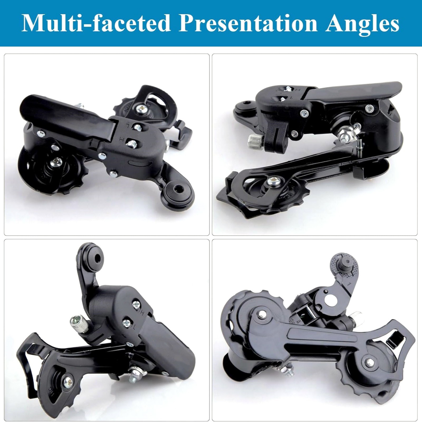 New 6/7/8 Speed Rear Derailleur For Shimano RD-TZ31 HG Chain 20T Max Front