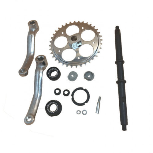 3.4L Felt Faker Bike Frame &Petcock, 26″ Suspension Fork, Wide Crank & Headset