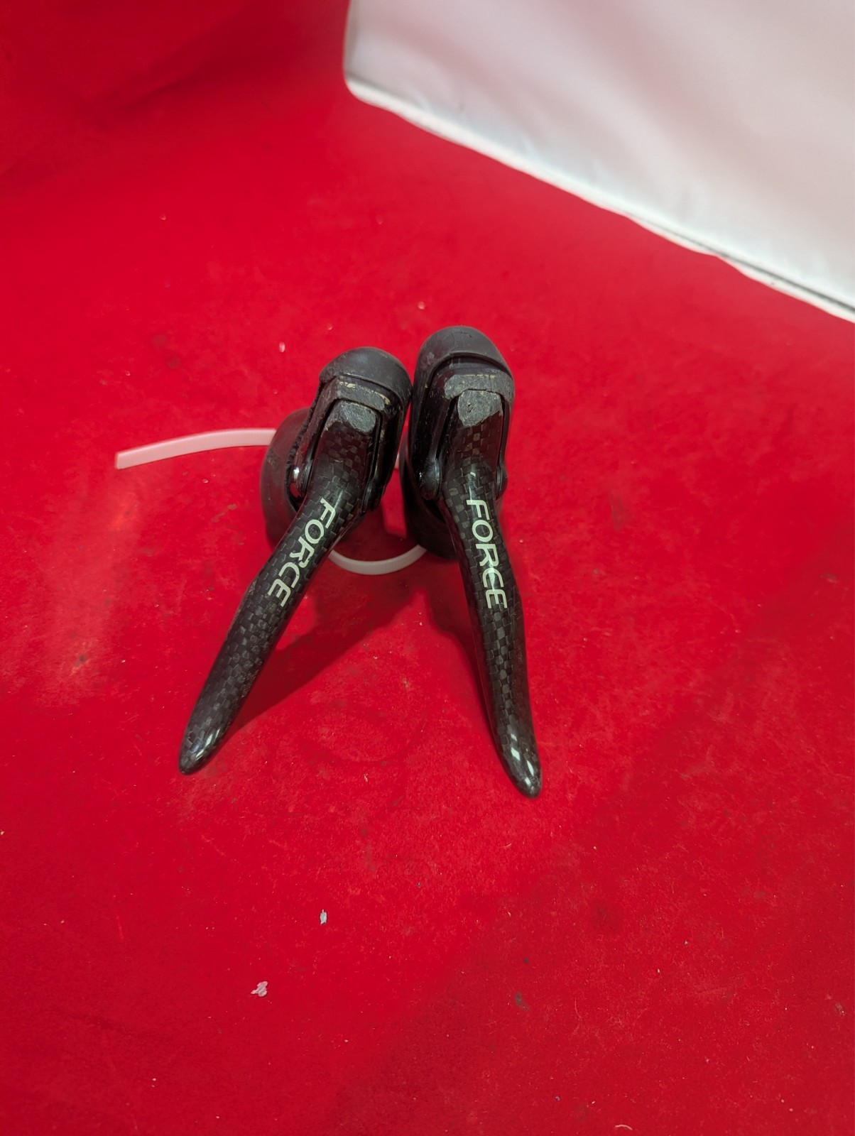 SRAM Force 2×10 Speed Road Bike Shifters Brake Levers, Set, Double Tap Carbon