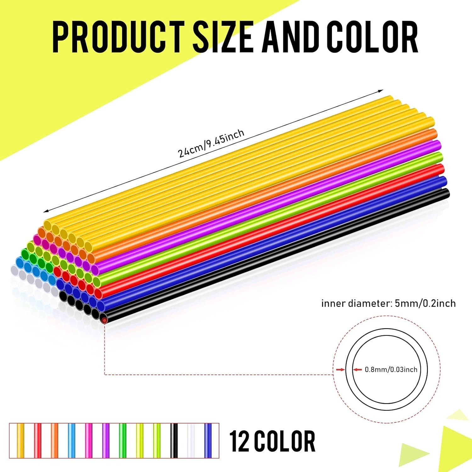 216 Pcs Spoke Skins Bike Spoke Covers Decorations Dirt Bike Rim Wraps for