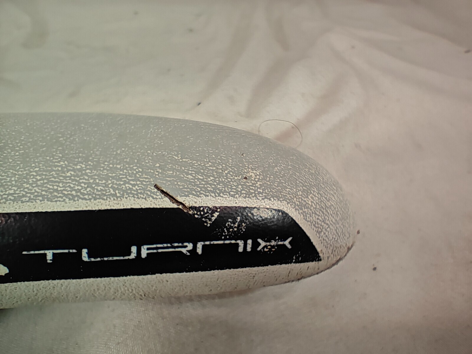 Turnix Pro White Gray Black 132mm Bike Saddle Seat