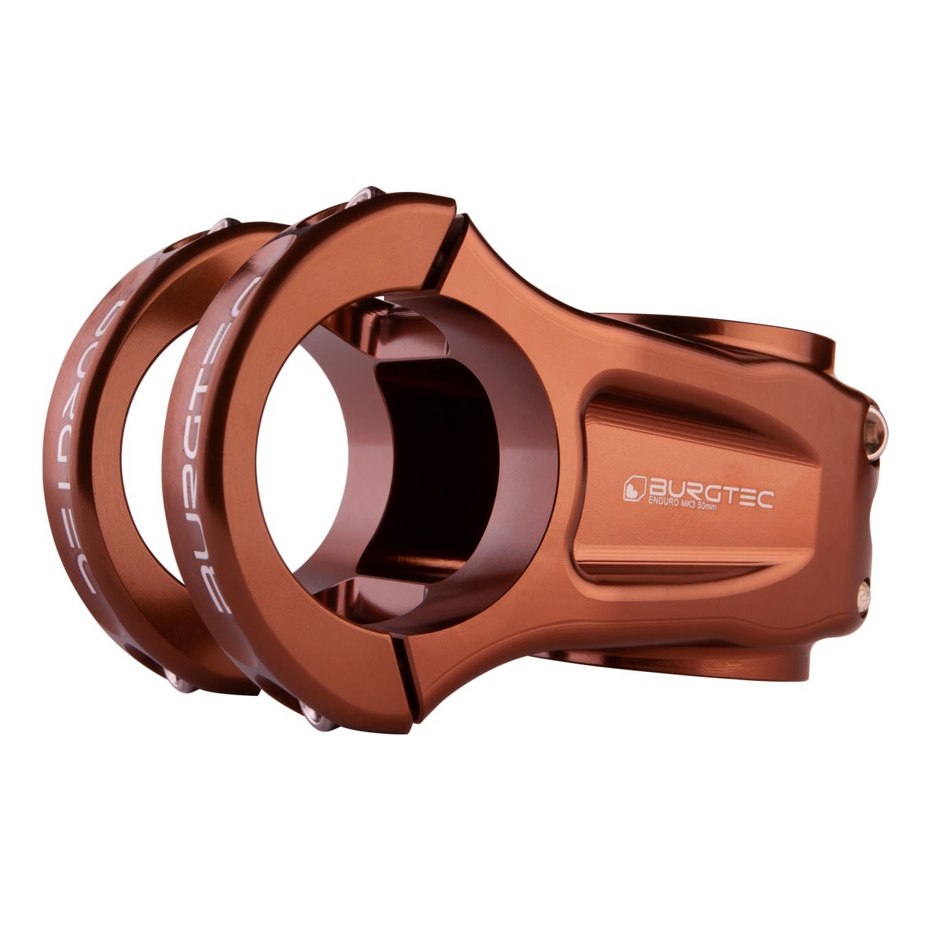 Burgtec Enduro MK3 MTB Mountain Bike Stem Kash Bronze 0 degree 35.0 x 50mm