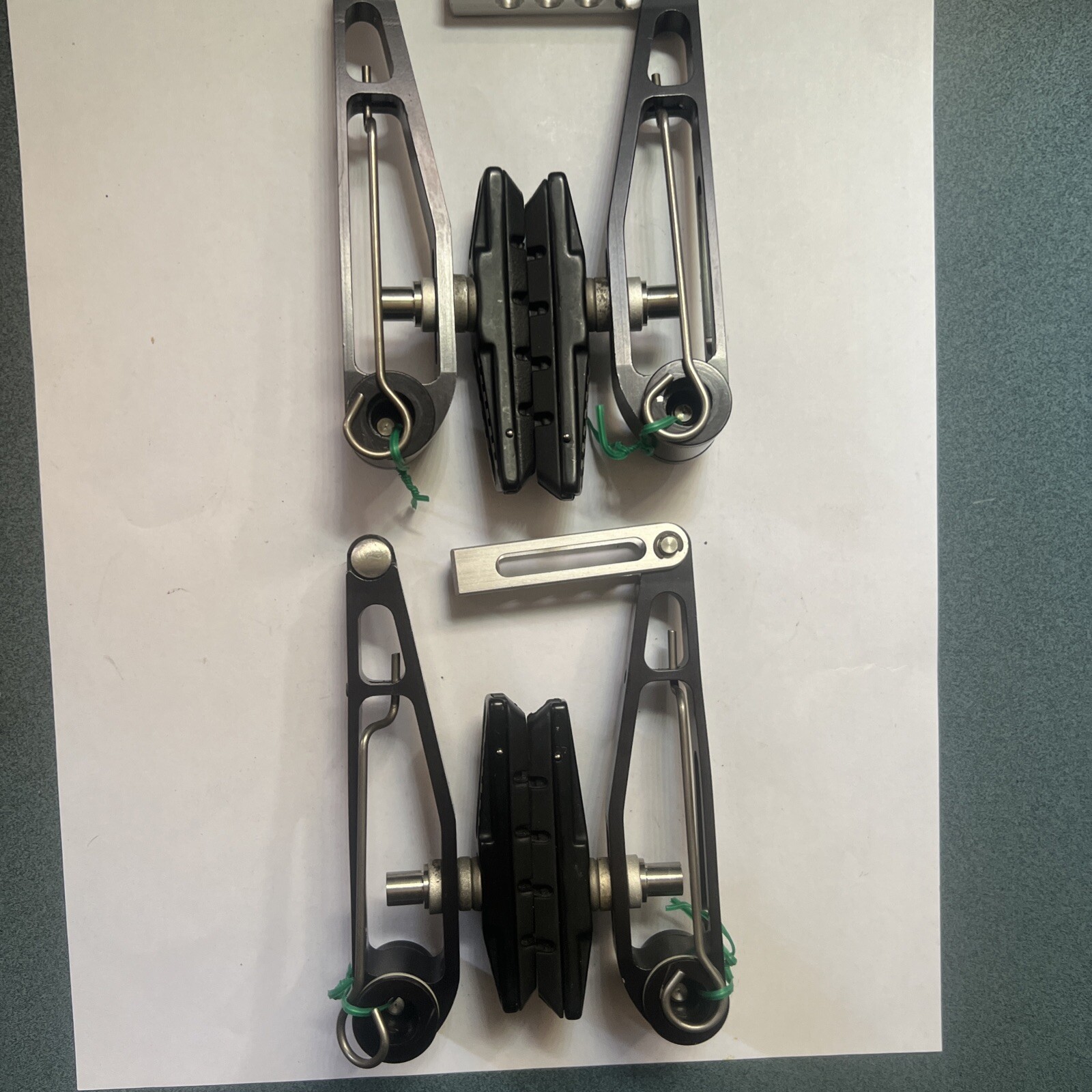 VTG 90s Control Tech V-brake Set F/R Titanium Hardware