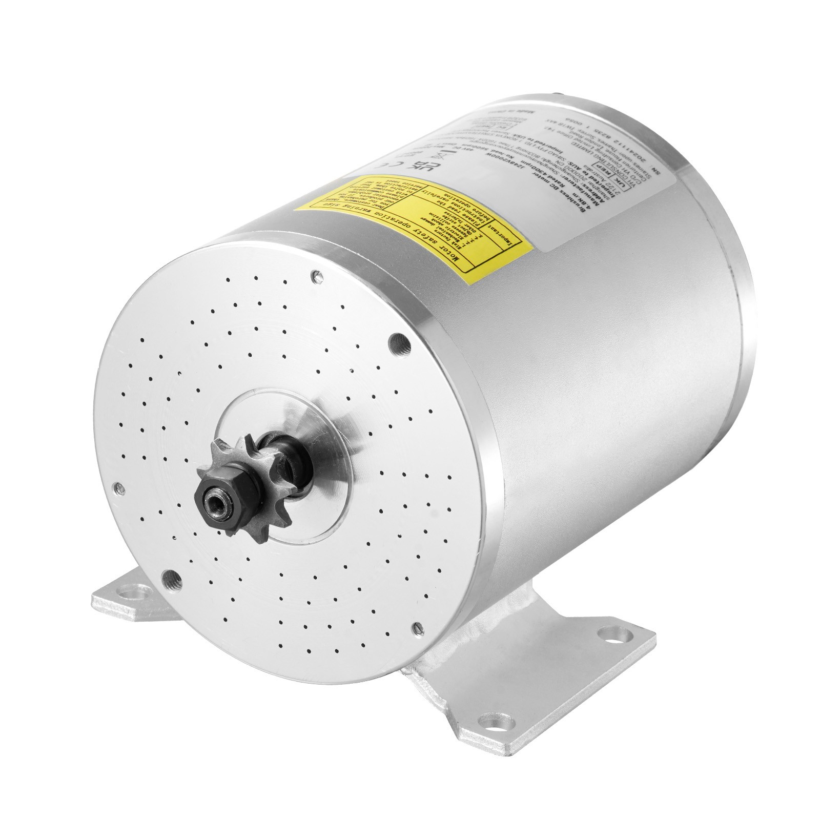 2000W Electric Brushless DC Motor Kit 48V 4300rpm Motor with Upgraded Controller