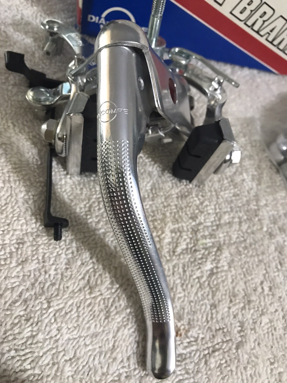 Dia-Compe N500 brake Caliper rear road bike – or convert to rear MINI NOS