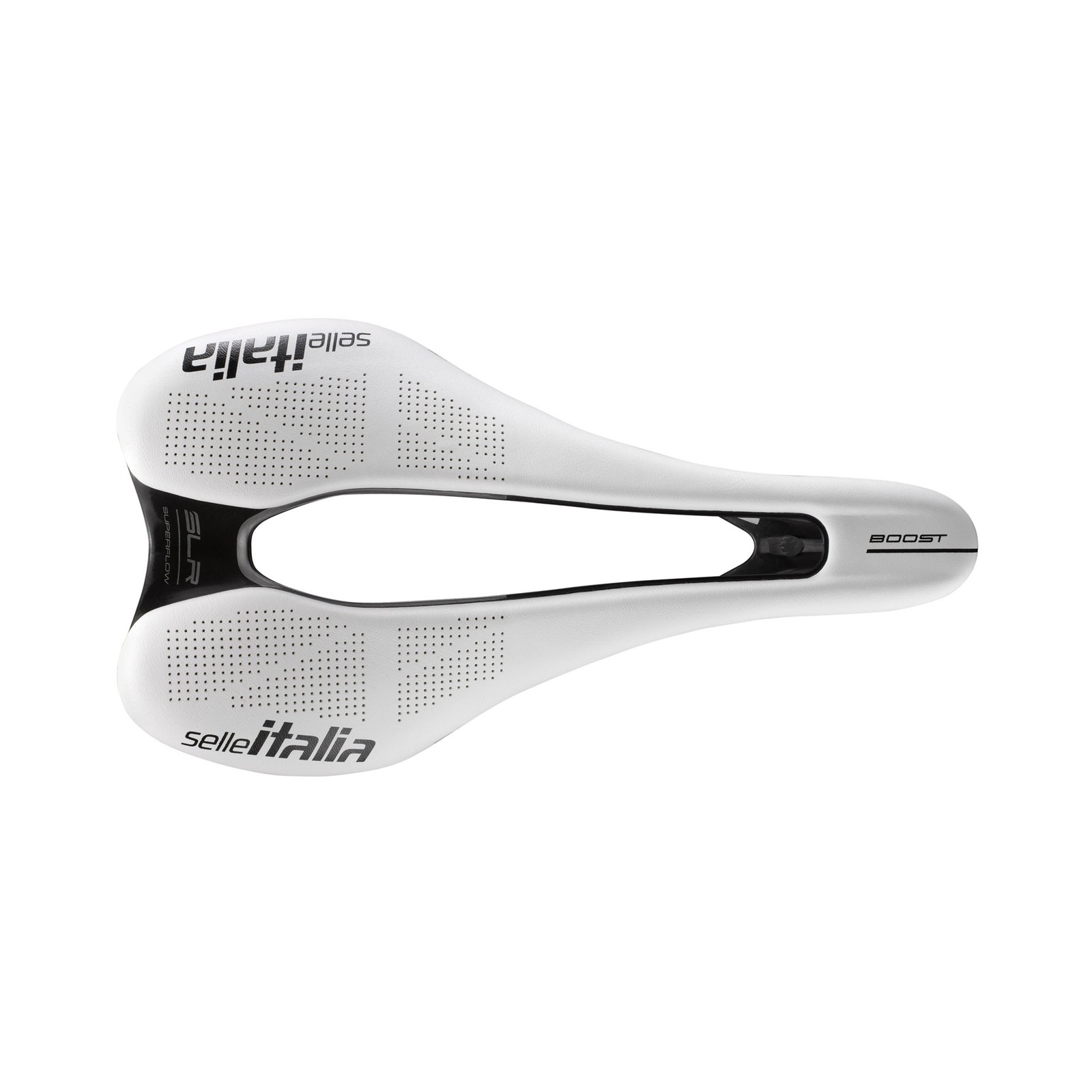 Selle Italia SLR Boost Kit Carbonio S3, Carbon, White, Fibra-Tek