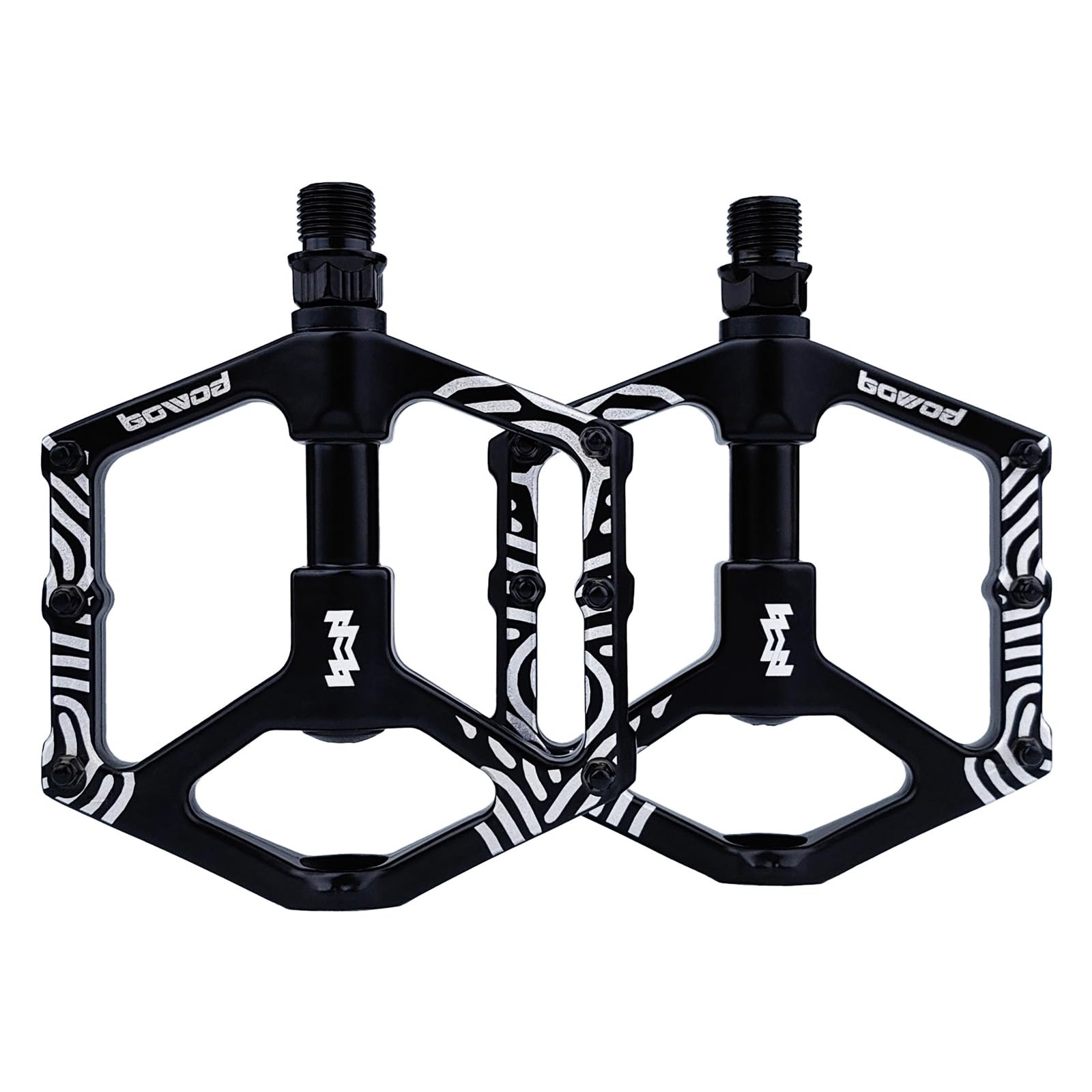Bike Pedals Mountain Bike Adult, Large Clipless Bicycle Pedals, Lightweight M…