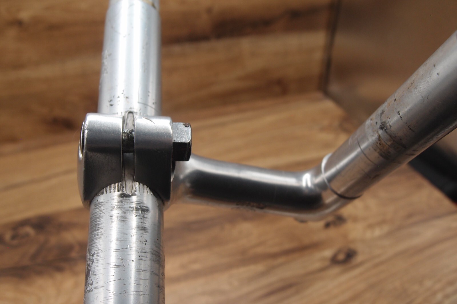road bike drop bar Sakae Road Champion Japan + quill stem SR Forged AX-100
