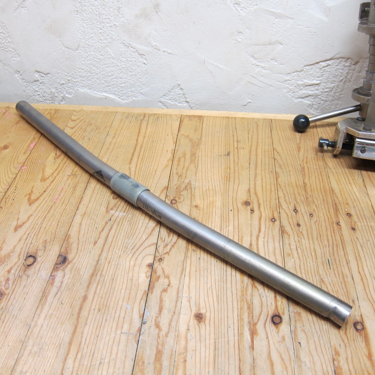 Topo Titanium Handlebar Flatbar 560mm Ti MTB Vintage like Titec 22.2/ 25.4