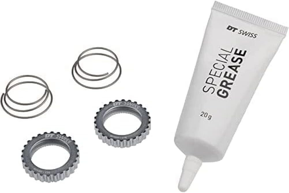 DT Swiss 54t Star Ratchet Kit: 2 Star Ratchets 2 Springs and Grease